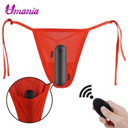 Wireless Remote Control Underwear Vibrator sexy Toy for Woman 10 Modes G-spot Clitoris Stimulator Anal Dildo Beauty Items