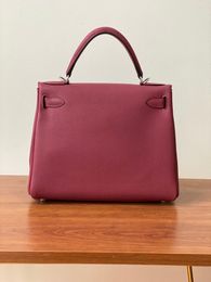 25cm shoulder bag luxury purse Brand handbag women bag Fully handmade stitching Togo Leather many colors wholesale price