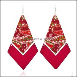 Dangle Chandelier Earrings Jewellery Wood Geometry Drop For Women Girl Fashion National Style And Wholesale - 0823Wh Delivery 2021 Lfbig