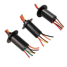 1PCS 4/5/6 CH 30A High Current Slip Ring OD 31mm Conductive SlipRing Rotary Joint Electrical Connector Rotating Electric Wire Joint for DIY Amusement Equipment