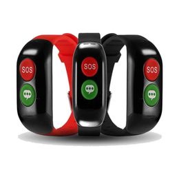 rate gp UK - Smart Voice And SOS Key Alarm Phone Watch GP WIFI Position Smart Watch Aged Health reminder Blood Pressure Heart Rate Monitor Smar287u