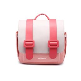 Rainbow Girl Kids Fashion Bags Waterproof Kids Bag 1- 3-6 Years Old School Bags Sac A Dos Girls School Bags Kids Backpack Girls LJ201225