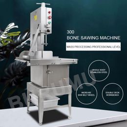 347mm Cutting Height Bandsaw Frozen Food Cutting Machine For Meat Fish Beef Bone Saw Cutter