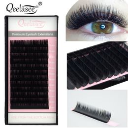 Qeelasee False Eyelash Extensions professional Mink Individual Lashes supplies maquiagem cilios volume fan eye lashes wholesale 220524