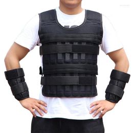 Est 20kg Weighted Vest Adjustable Loading Weight Jacket Exercise Weightloading Boxing Training Waistcoat TY66 Guin22