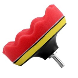 Car Sponge Polisher Waxing Pads Buffing Kit 12pcs/set Paint Care Polishing Pad Buffer Drill Wheel AccessoriesCar