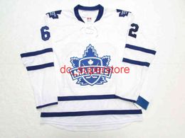 rare STITCHED CUSTOM WILLIAM NYLANDER TORONTO MARLIES WHITE AHL Hockey Jersey Add Any Name Number Men Youth Women XS-5XL