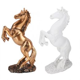 European Style Horse Sculpture Home Desk Decor Ornament Photograph Props Home Room Desk Wall Vintage Figurine Craft Home Decor T200331