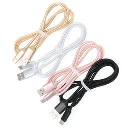 Micro USB Charging Cable 3ft Nylon Braided Type C Cables Fast Charger Sync Data Cord For Samsung Android Cellphone