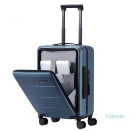 Suitcases 18" 20"24"26" Inch ABS+PC Suitcase Laptop Bag Universal Wheel Carry On Luggage Zipper Frame Travel Case Busine