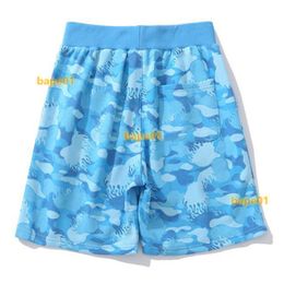 Shorts Mens Designer ape Shorts Summer Fashion Beach Pants Man Woman High Quality Streetwear Pink Blue Pants Size MXXL
