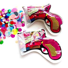 50pcs/set Confetti Cannon Air Compressed Poppers Wedding Confetti Anniversary Bridal Baby Shower Birthday Party Decor Supplies