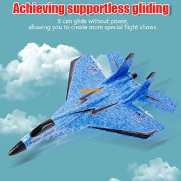 MG 320 RC Remote Control Aeroplane 2 4G Fighter jet Hobby Plane Glider EPP Foam Toys Kids Gift 220713
