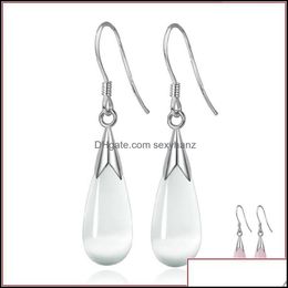 Dangle Chandelier Earrings Jewellery Sier Drop Crystal For Women Girl Party Fashion - 0019Wh Delivery 2021 Edkxr