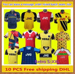 Retro ARSEN 2000 1998 1999 1982 1984 83 86 WRIGHT SOCCER JERSEYS 1990 92 93 94 97 HENRY BERGKAMP PIRES Away uniform 2001 2004 JERSEY HIGHBUR