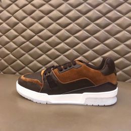 High-quality Men hot-selling fashion catwalk casual shoes soft leather sneakers thick-soled flat-soled comfortable shoes EUR38-45 mkpp659898