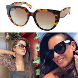 designer sunglasses spr 14wf Cat Eyes sunglasses Ladies Oval Frame Casual Fashion Classic Summer Style womens Travel Beach Anti-UV400 With Box