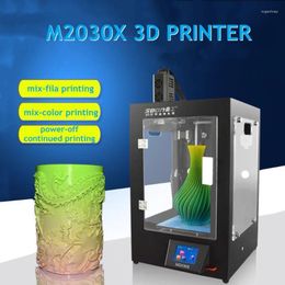 Printers Mix-Color Printing Touchsreen M2030X Single-Extruder FDM 3D Printer Machine With Build Size 200 300mmPrinters Roge22