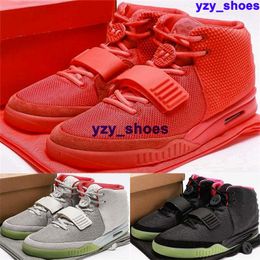 Scarpe da ginnastica Scarpe da basket Uomo Taglia grande 12 Solar Red October Sneakers Pure Platinum US12 Gym Women Kanyes Us 12 High top Zapatos 7627 West Scarpe Eur 46 Zapatillas