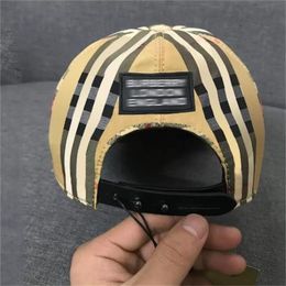Kaliteli Erkekler Tasarımcı Beyzbol Casquette Caps Moda Logo Arka Form Kadın Top Cap Pamuk Güneş Şapk Yüksek Hop Klasik Şapkalar