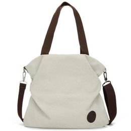 Duffel Bags Women Corduroy Canvas Handbag Ladies Casual Shoulder Bag Foldable Reusable Shopping Female Tote For