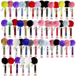 Cute Credit Card Puller Pompom Key Rings Acrylic Debit Sank Card Srabber for Long Nail Atm Keychain Cards Clip Nails tools S