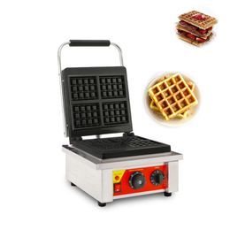 Food Processing New Design Commercial Electric Waffle Maker Machine