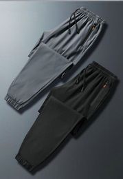 Quick Dry Men Sweatpants Spring Summer Men's Casual Joggers Pants Thin Slim Fit Track Pants Zipper Trousers Sportswear