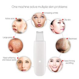 ultrasonic cleaning machines Canada - Ultrasonic Skin Scrubber Deep Face Cleaning Machine Remove Dirt Blackhead Reduce Wrinkles and spots Facial Whitening Lifting216w