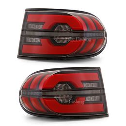 2PCS LED rear Tail Light Assembly for Toyota FJ Cruiser 2007 - 2022 LED Tail Lamp Reverse Light Dynamic Turn Signal