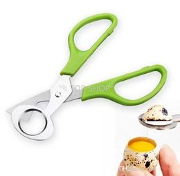 Stainless Steel Pigeon Quail Egg Shells Scissors Bird Cutter Opener Egg Slicers Cigar Cutter Kitchen Tool Clipper EE