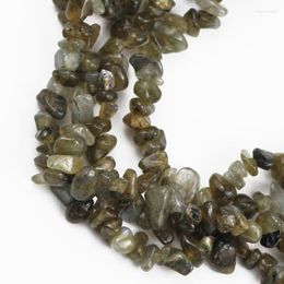 Other Natural Stone Labradorite Irregular Moonstone Gravel Beads Long 86cm Chips Bead For Jewelry Making Bracelet Necklace DIYOther Edwi22