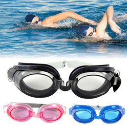 Water Glasses Pool Glasses Professional Swimming Goggles Adults Waterproof Swim Uv Anti Fog Adjustable Glasses Accessories Y220428
