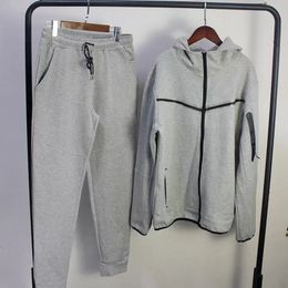 Tech Fleece di alta qualità delle donne degli uomini Tute Tech Pantaloni sportivi Felpe con cappuccio Giacche Spazio Pantaloni di cotone Pantaloni della tuta Uomo Jogge tuta 2022 Nuovo