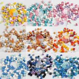 100pcs/torba Vintage Octagon SEAL WASK GARION GOIN FARET KOFelope DIY