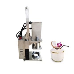 Electric Coconut Opening Machine Coconut Shell Opener Cutter Machine Coconut Shell Breaker 8CM Young Coconuts Opening Tool