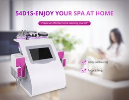 6 In 1 40K Ultrasonic Cavitation Slimming Machine Lipo Laser Vacuum Therapy losing FAT Beauty Body and Facial Massager
