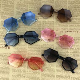 Hair Accessories Brand Children's Boy Girl Irregular Sunglasses Shades Lenses UV400 Protection 0-8YHair