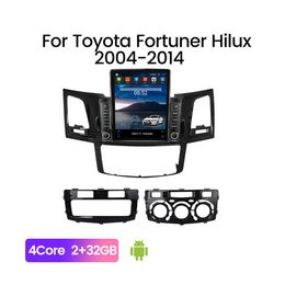 9 inch Android Car Video GPS Navi Stereo for 2008-2014 Toyota Fortuner/Hilux Manual A/C LHD