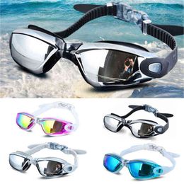 Swim Glasses Waterproof Women Men Anti fog UV Protection Swimwear Eyewear Professional Diving Water Gafas Swimming Goggles Y220428