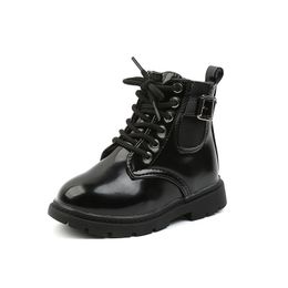 Boots Winter Arrivals Girls Shoes Fashion Flat With Kids Children's Size 21-30 Boys Shorts Baby ShoesBoots