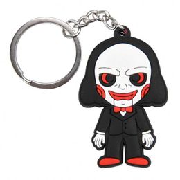 unn wholesale cute halloween fidget toys keychain for kids silicone pop halloween keychains charms