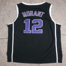 College Basketball Wears NCAA College 12 Morant City Basketball Jerseys