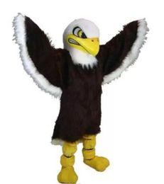 The Hawk Eagle Mascot Bird CostumeDress Adults Size Halloween Halloween Party Event Advertising Parade Costumes Outfits