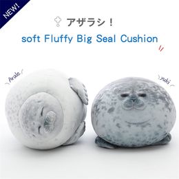 1pc soft 30-80cm Soft Sea Lion Plush Toys Sea World Animal Seal Plush Stuffed Doll Baby Sleeping Pillow Kids Girls Gifts LJ201126