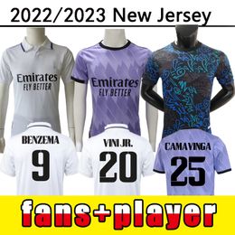 -Benzema Player Fans Version Jerseys de foot