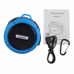 a boombox Australia - Bluetooth Mini Portable Wireless USB Speaker C6 Shower Waterproof Sound box loudspeaker Boombox Subwoofer for Laptop PC MP3  MP4194C