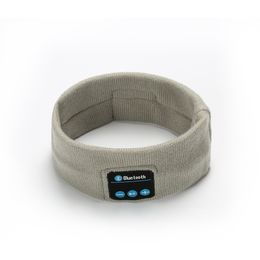V5.0 wireless bluetooth headbands Headphones outdoor fitness headset music call knitted sports