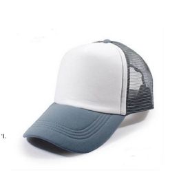 DIY Sublimation Hat Blank Baseball Cap Blanks Snapback Caps For Heat Transfer Press Machine Hats see ship BBA13435