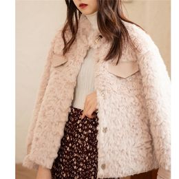 MISHOW Winter Parkas For Women Thick Warm Outerwear Solid Fur Coat Outdoor Overcoats Casual Female Jacket MX20D9730 201214